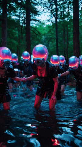 Techno Bdsm GIF by systaime