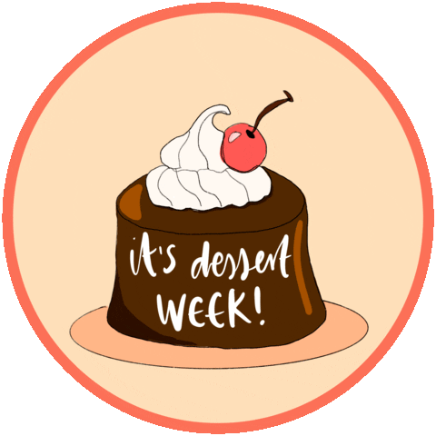 Great British Bake Off Dessert Sticker by zoellabeauty