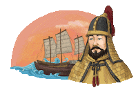 Korea Ship Sticker by vank