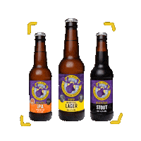 Beer Ipa Sticker by Purple Moose Brewery