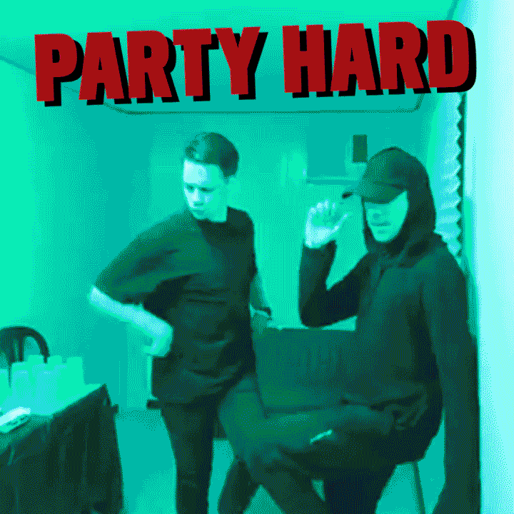 barong family party hard GIF