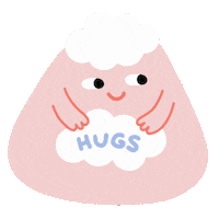 Cloud Hug Sticker
