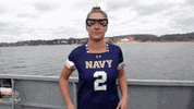 Womens Lacrosse Go Navy GIF by Navy Athletics