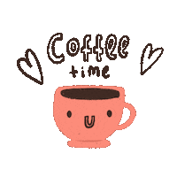 tiagoeswiththewind pink coffee morning breakfast Sticker