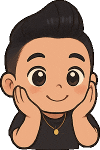 Face Asian Sticker