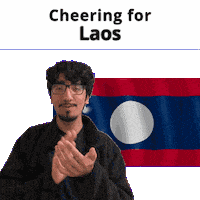 Laos Sticker