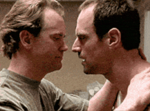 rachelshatto giphygifmaker oz gay kiss GIF