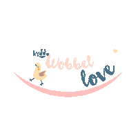 kyddo_official love kids kyddo wobbel love Sticker