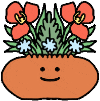 Happy Flower Sticker by Ruppert Tellac