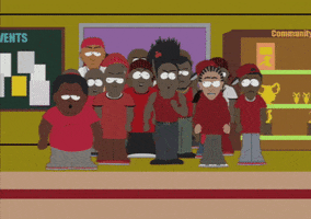 team crowd GIF by South Park 