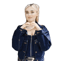 Happy Heart Sticker by Meg Donnelly