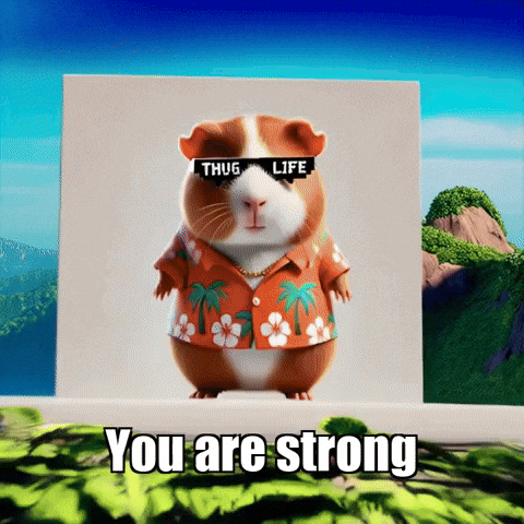 Strength You Are Strong GIF by Guinea Gambino