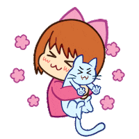 Cat Kitty Sticker by Kadokawa Gempak Starz