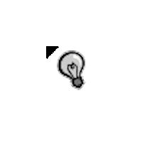 Lightbulb Bulb Sticker