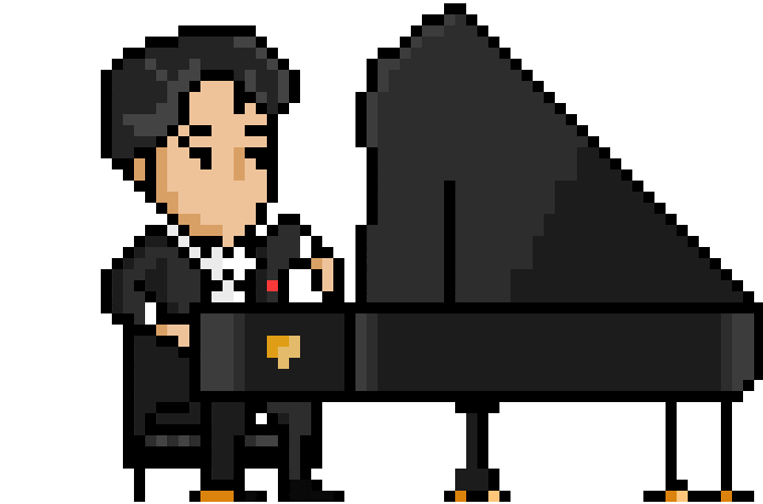 Conductor Pianist Sticker