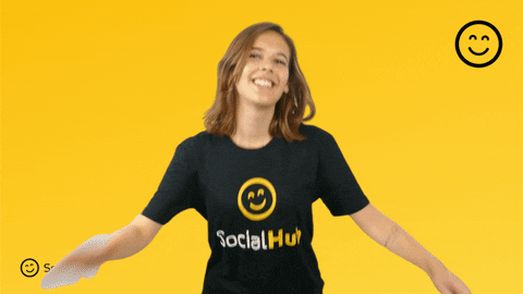 Happy Joy GIF by SocialHub