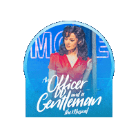 jwponstage musicals officer and a gentleman officergentuk Sticker