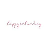 Weekend Saturday Sticker by Hello Ginger