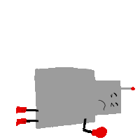 Fight Mood Sticker by dorobot