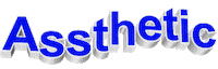 blue Sticker by AnimatedText