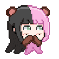 This Is Cute 8-Bit Sticker