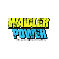 Party Power Sticker by waidlerpower