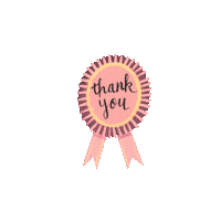 Thanks Thank You Sticker by jayjay_illustration