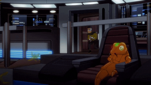dDFD2vDYfxV-gDiAowTRdR giphyupload lower decks salamander GIF