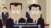 confused conversation GIF by South Park 