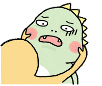 Dinosaur Sticker by PeggySu