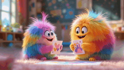 How I Feel Love You GIF by The Fuzzlets