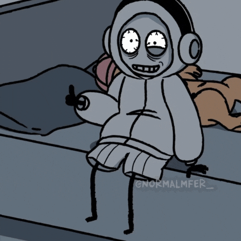 Tired Sleep GIF by CC0 Studios
