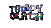 Glitch Text Sticker