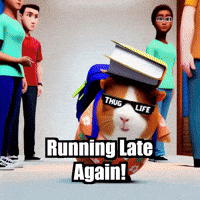 College Rushhour GIF by Guinea Gambino