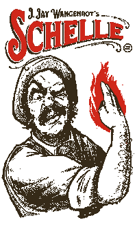 dieschelle slap schelle kräuterlikör Sticker