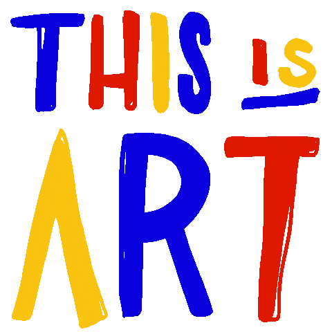 Happy Art Sticker