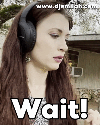 Are You Sure Wait What GIF by Djemilah Birnie