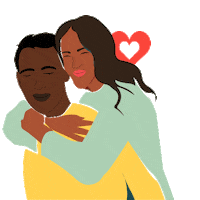 NWJ_Jewellery love happy hug hugging Sticker