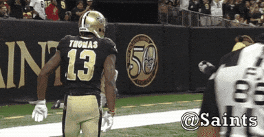 Saints Football GIF by New Orleans Saints
