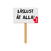 Läslust Sticker by Hegas