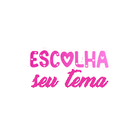 Rosa Papelaria Sticker