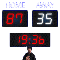 35 Away Sticker