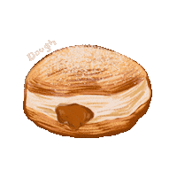 Coffee Doughnut Sticker by Dough & Co