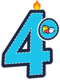 Candles Numbers Sticker by Petcrew_co
