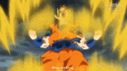 Powering Up Super Dragon Ball Heroes GIF