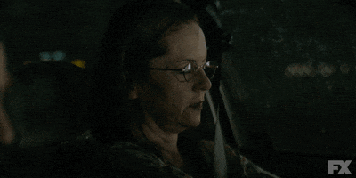 martha kelly laughing GIF by BasketsFX