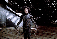 edward scissorhands love GIF