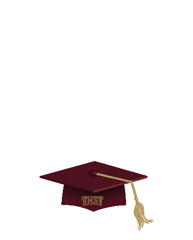 San Marcos Graduation Sticker by Texas State University