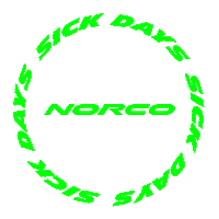 norcobicycles electric electric green norco bikes norco sick days Sticker