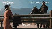 Horse Goodbye GIF by SkyShowtime